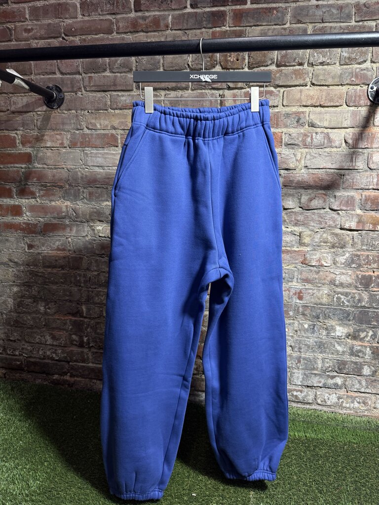 HMDD Blank Blue Scrunch Sweats Sz. M