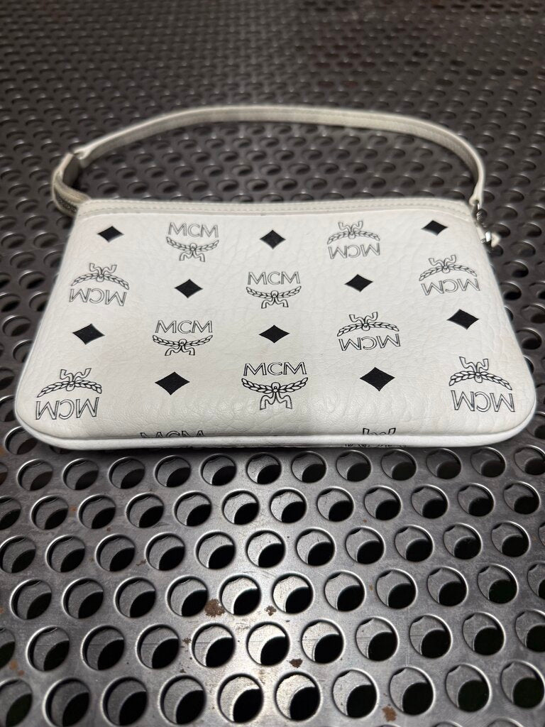MCM White Mini Purse