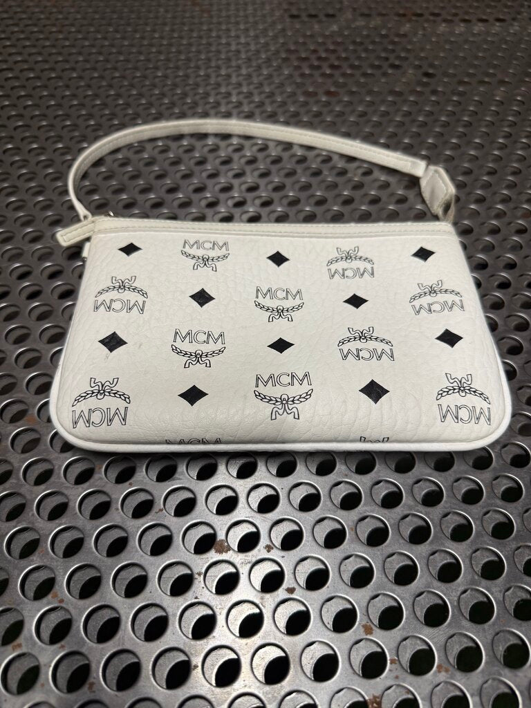 MCM White Mini Purse
