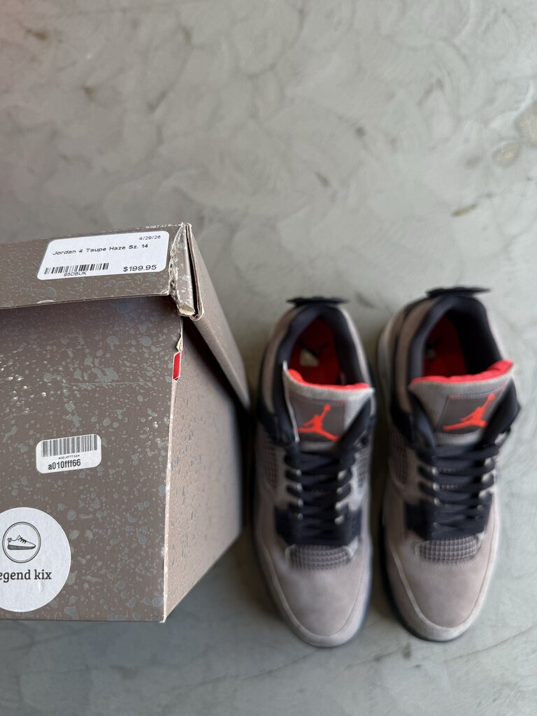 Jordan 4 Taupe Haze Sz. 14