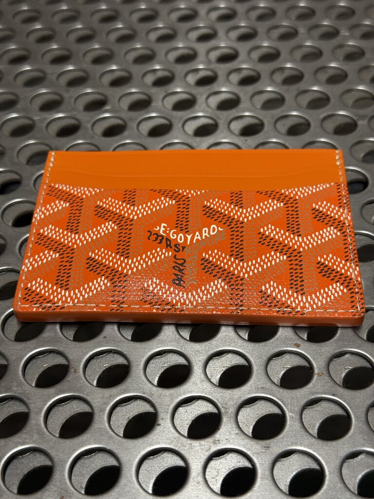 Goyard Card Holder Orange