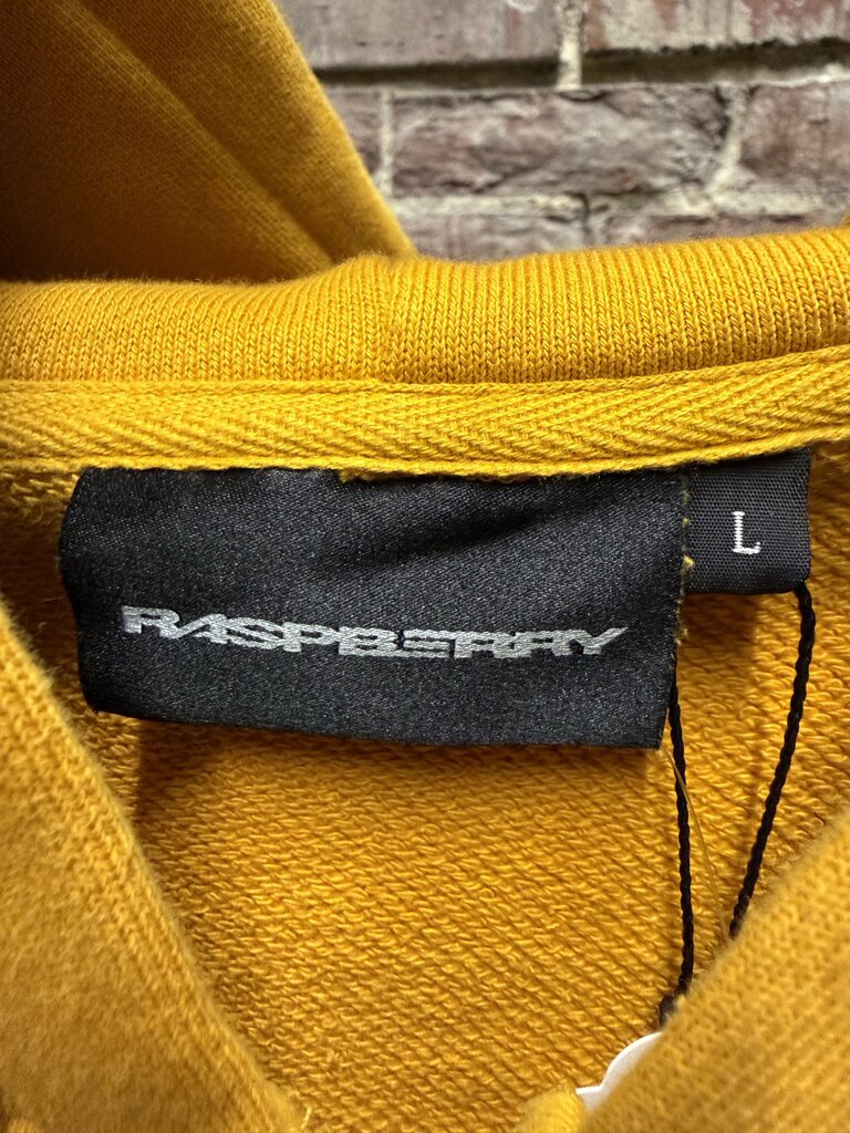 GV Gallery Zip-Up Mustard Hoodie sz. L