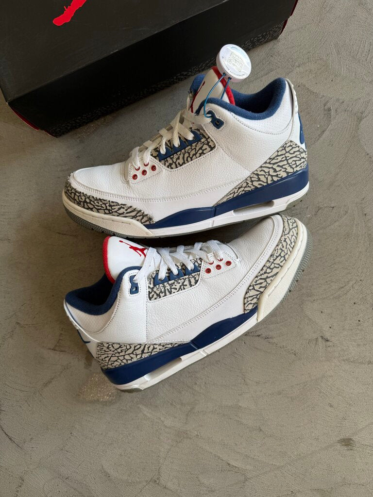 Jordan 3 True Blue (2016) Sz. 9.5