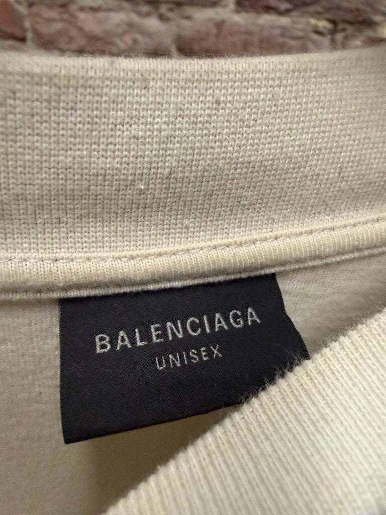Balenciaga Be Different Tee sz. S