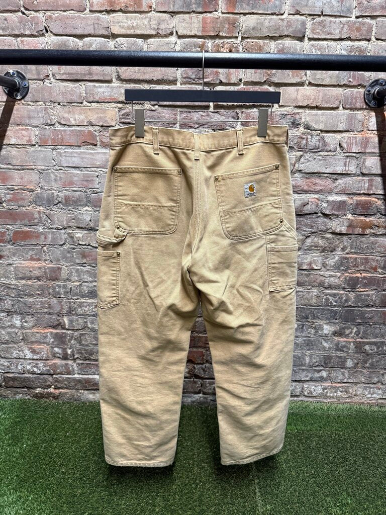 Carhartt Double Knee Carpenters Tan Sz. 34x30