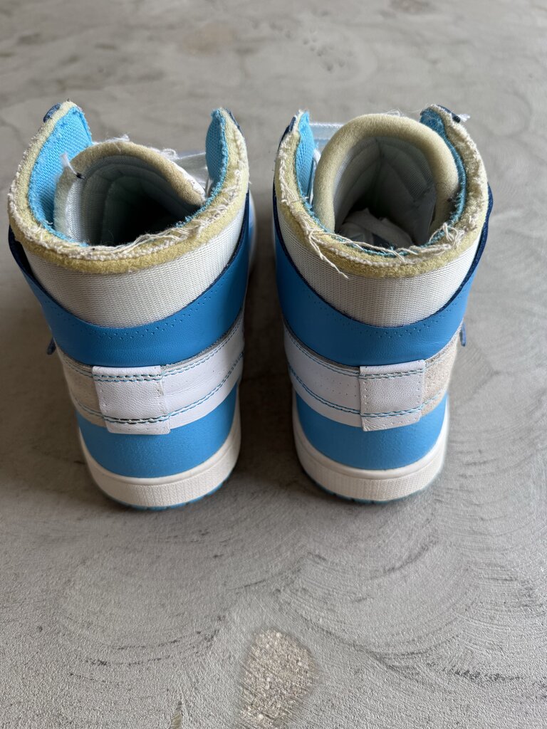 Of White x Jordan 1 UNC sz. 10.5