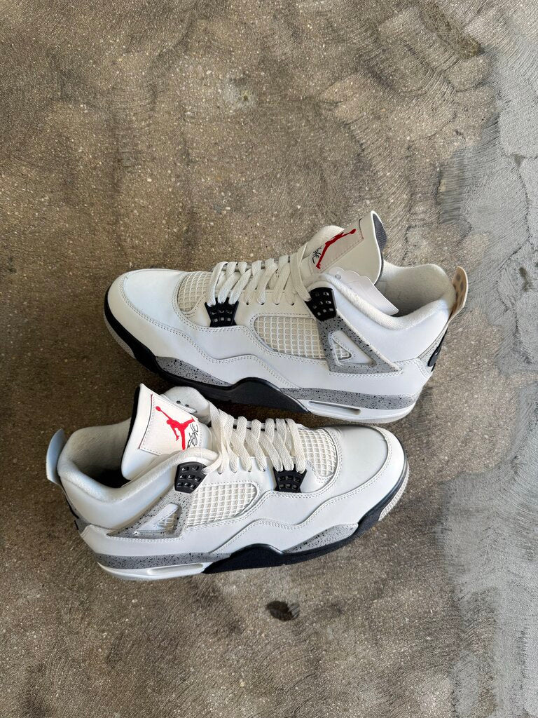 Jordan 4 White Cement Sz. 11.5 (no box)
