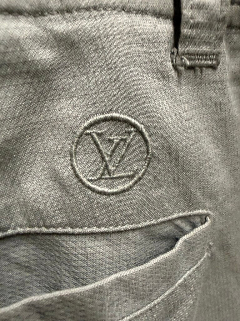Louis Vuitton Gray-Blue Cotton Cargo sz. 42