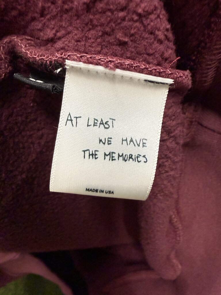 HMDD Club Crewneck Burgundy sz. L
