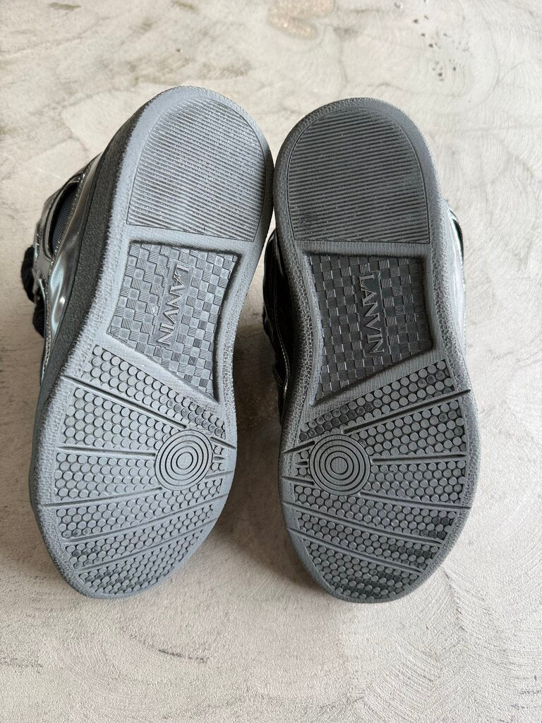 Lanvin Basses Curb XL Leather Sneaker sz. 40