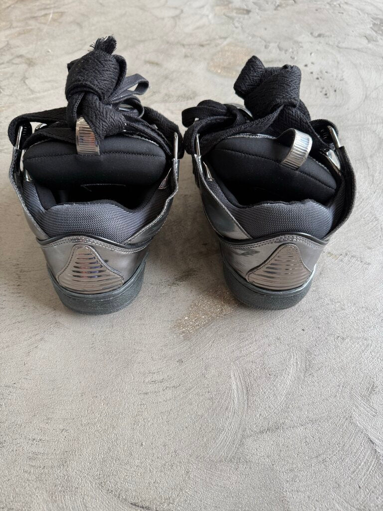 Lanvin Basses Curb XL Leather Sneaker sz. 40