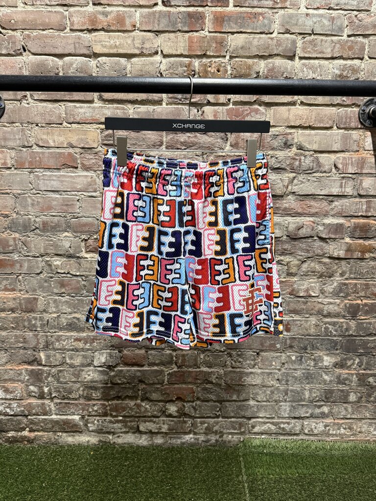 Eric Emanuel Jake Clark Logo Mesh Shorts sz. XL