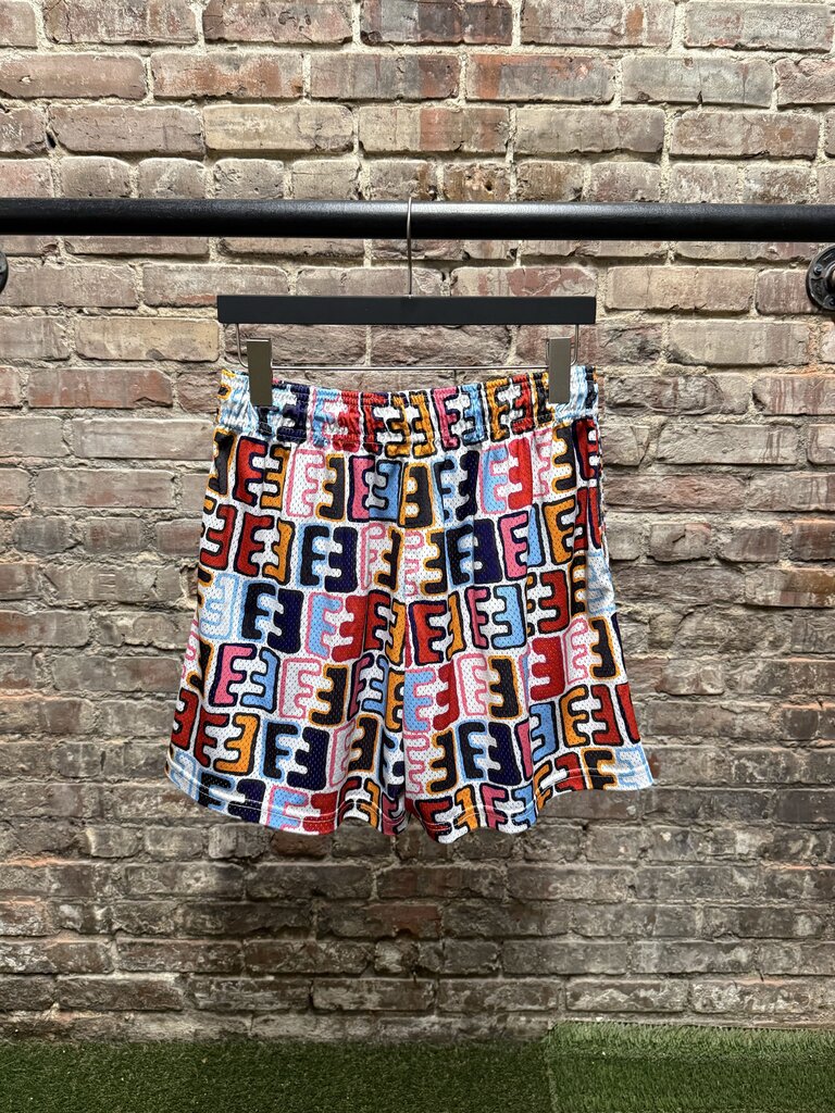 Eric Emanuel Jake Clark Logo Mesh Shorts sz. XL
