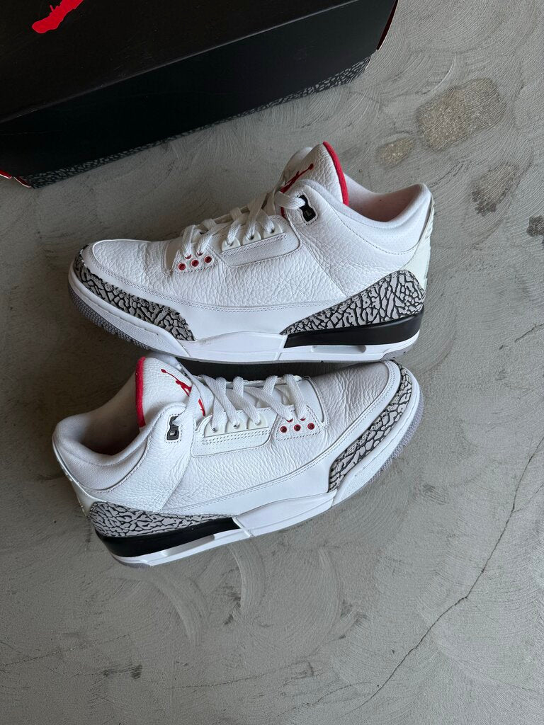Jordan 3 White Cement (2011) sz. 11.5