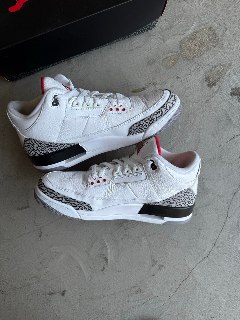 Jordan 3 White Cement (2011) sz. 11.5