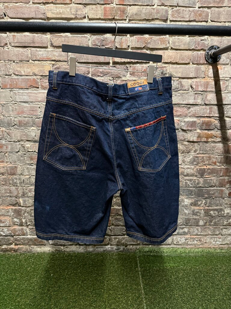 Vintage Coogi Blue Denim Shorts sz. 36