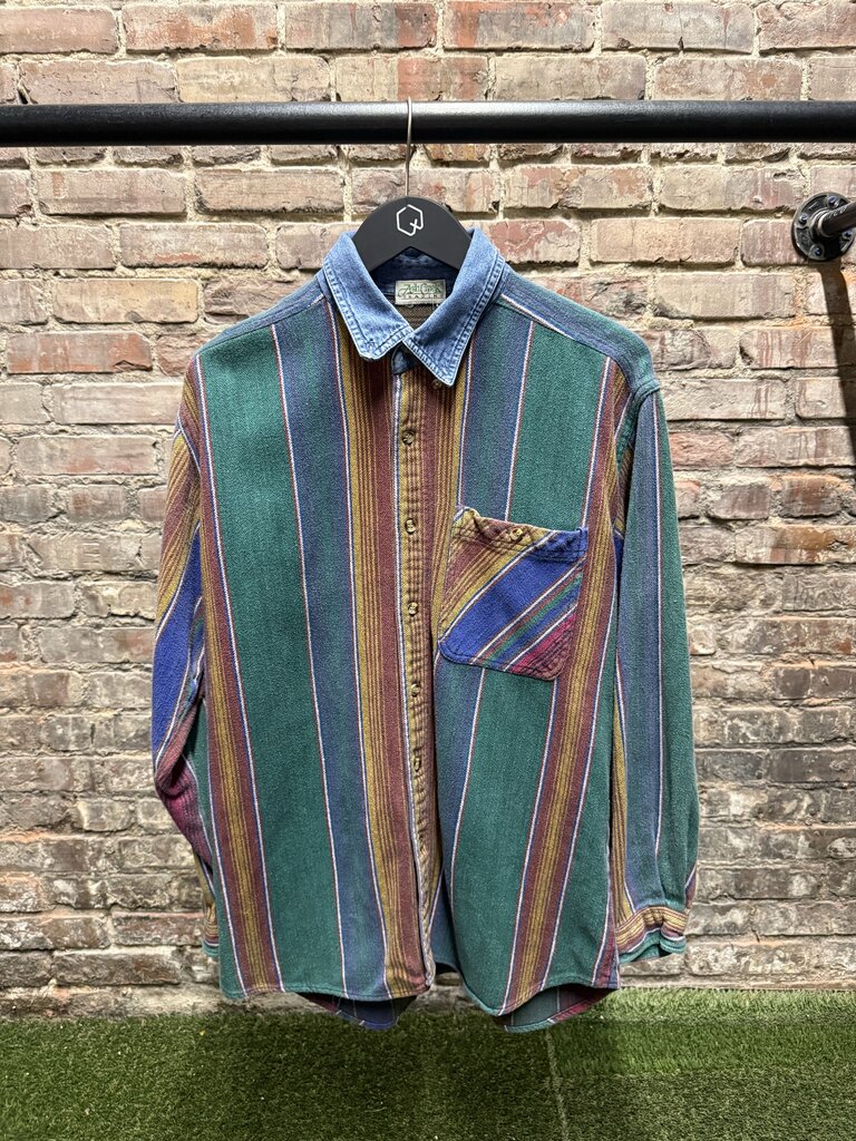 Vintage Stripped L/S sz. M