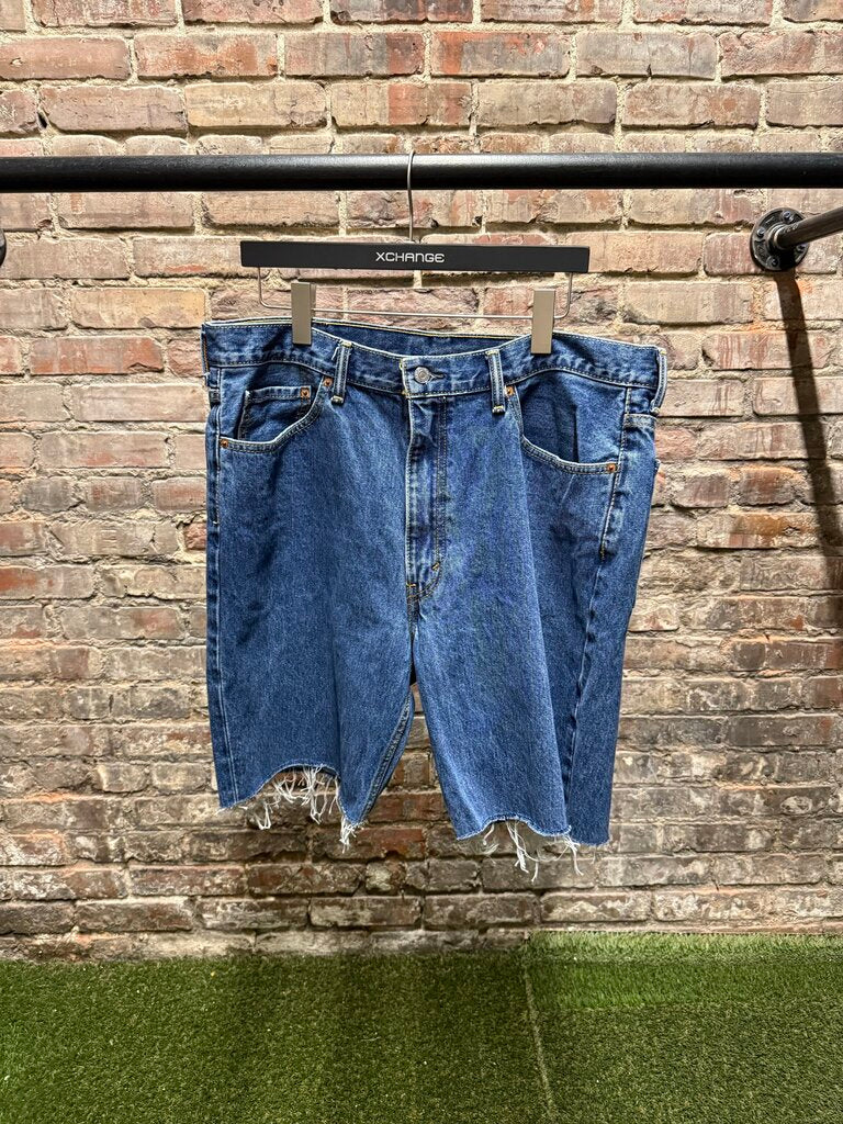 Vintage Blue Denim Levi Shorts Sz. 40
