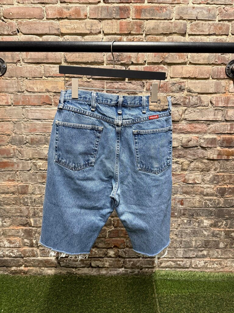 Vintage Wrangler Denim Blue Light Wash Shorts Sz. 35