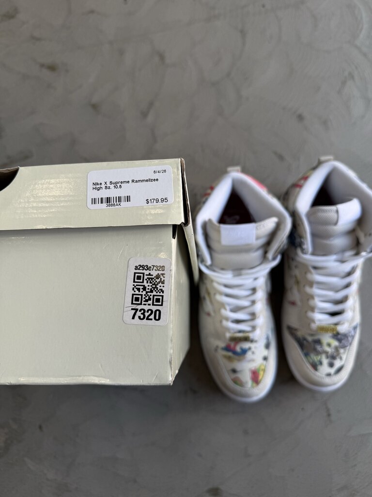 Nike X Supreme Rammellzee High Sz. 10.5