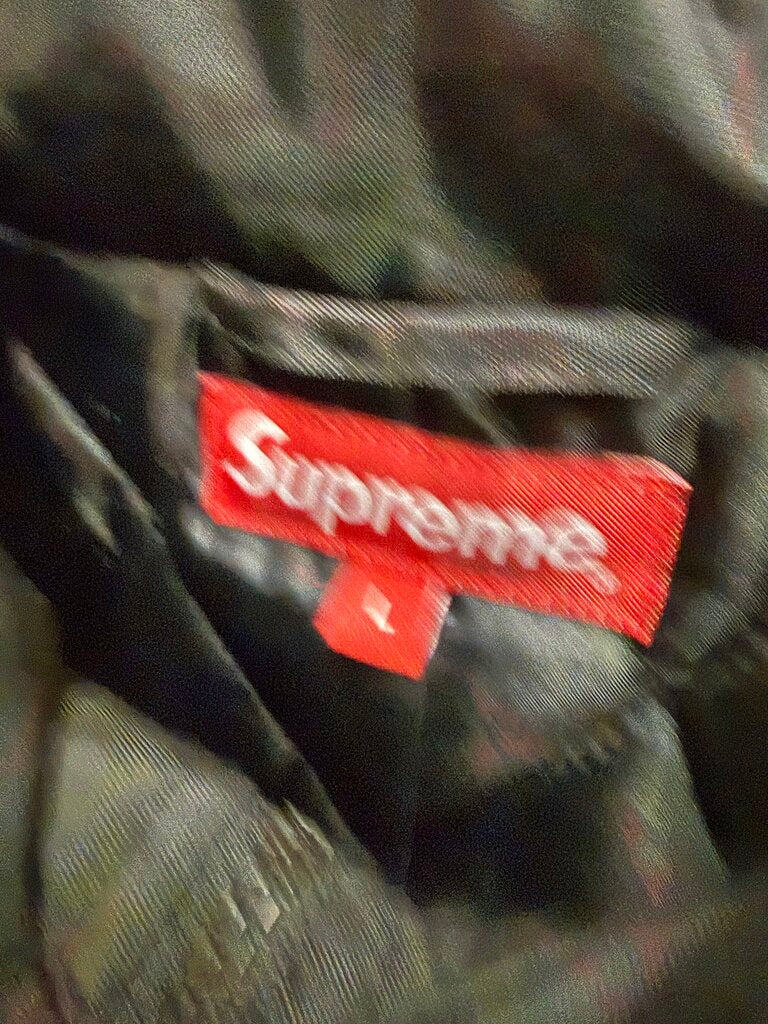 Supreme Sports Piping Puffy Jacket sz. L