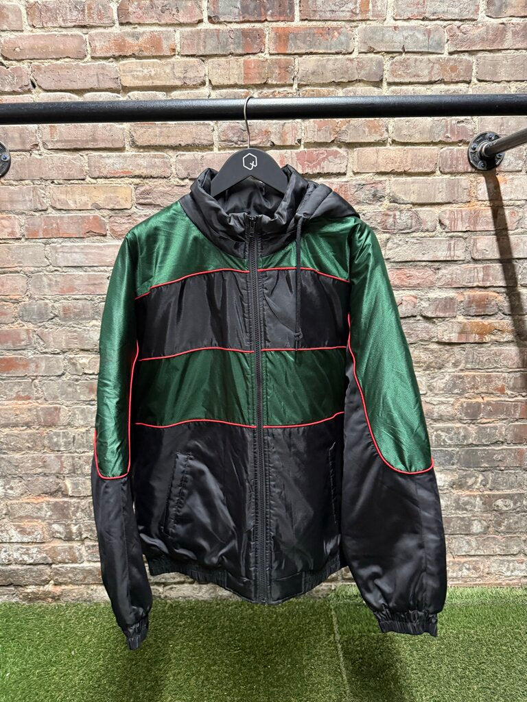 Supreme Sports Piping Puffy Jacket sz. L
