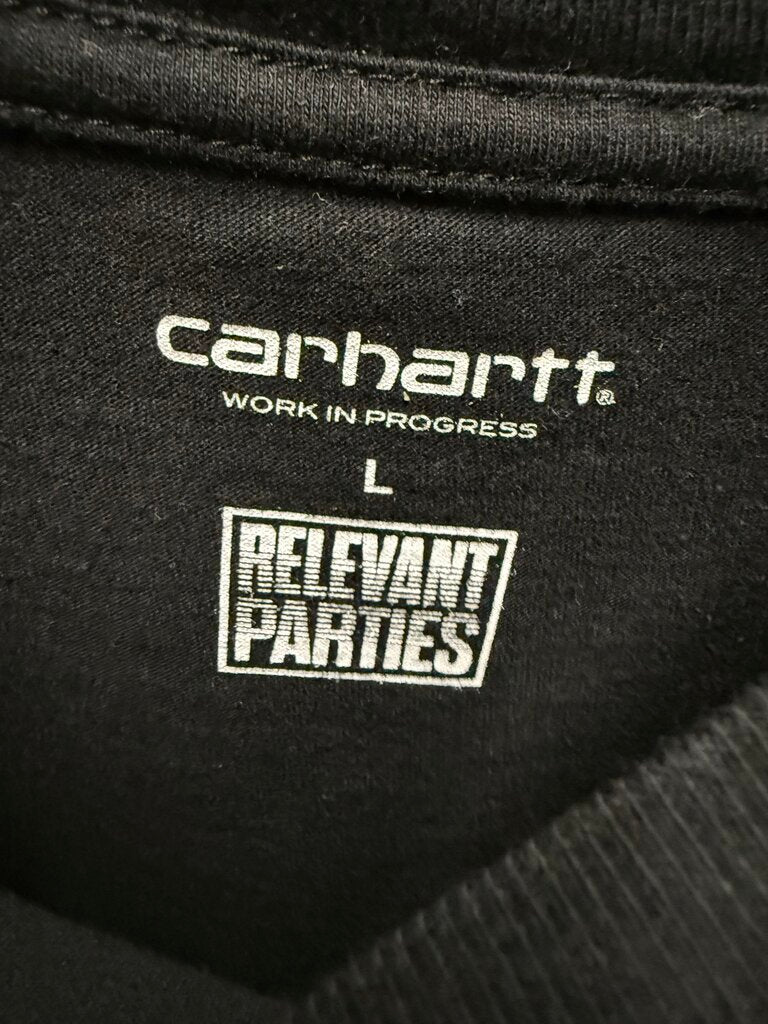 Carhart x Ghost Black Tee Sz. L