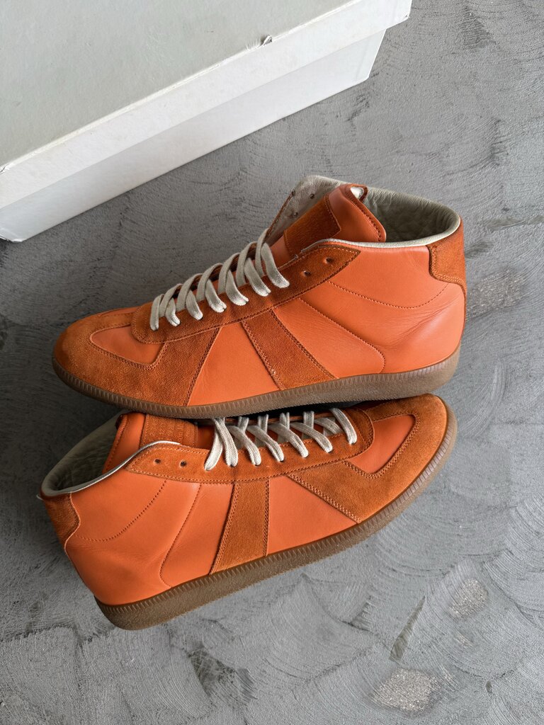 Maison Margiela Gat Sneaker Orange Sz. 46