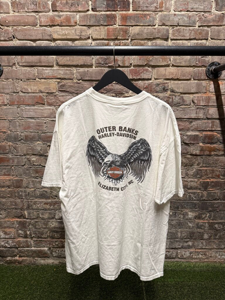 Vintage Harley Davidson 2003 White Tee Sz. XL