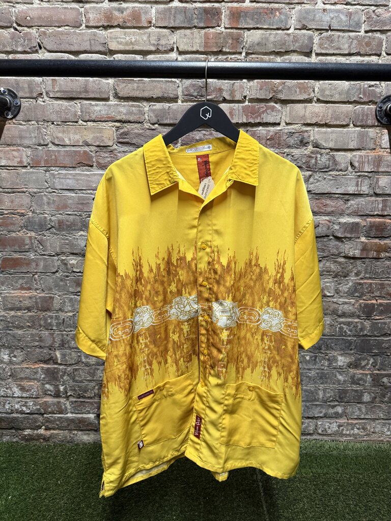 Vintage Ecko Unlimited Button-Up Yellow Sz. XXL