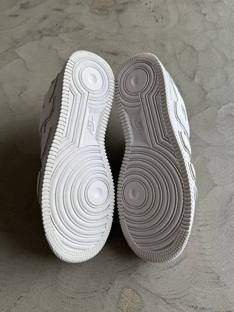 Nike X CPFM Triple White AF1 Sz. 8.5M