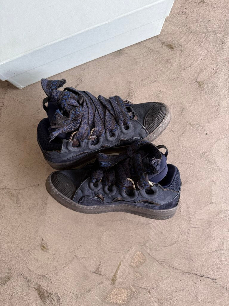 Lanvin Curb Monochrome Navy Blue sz. 41