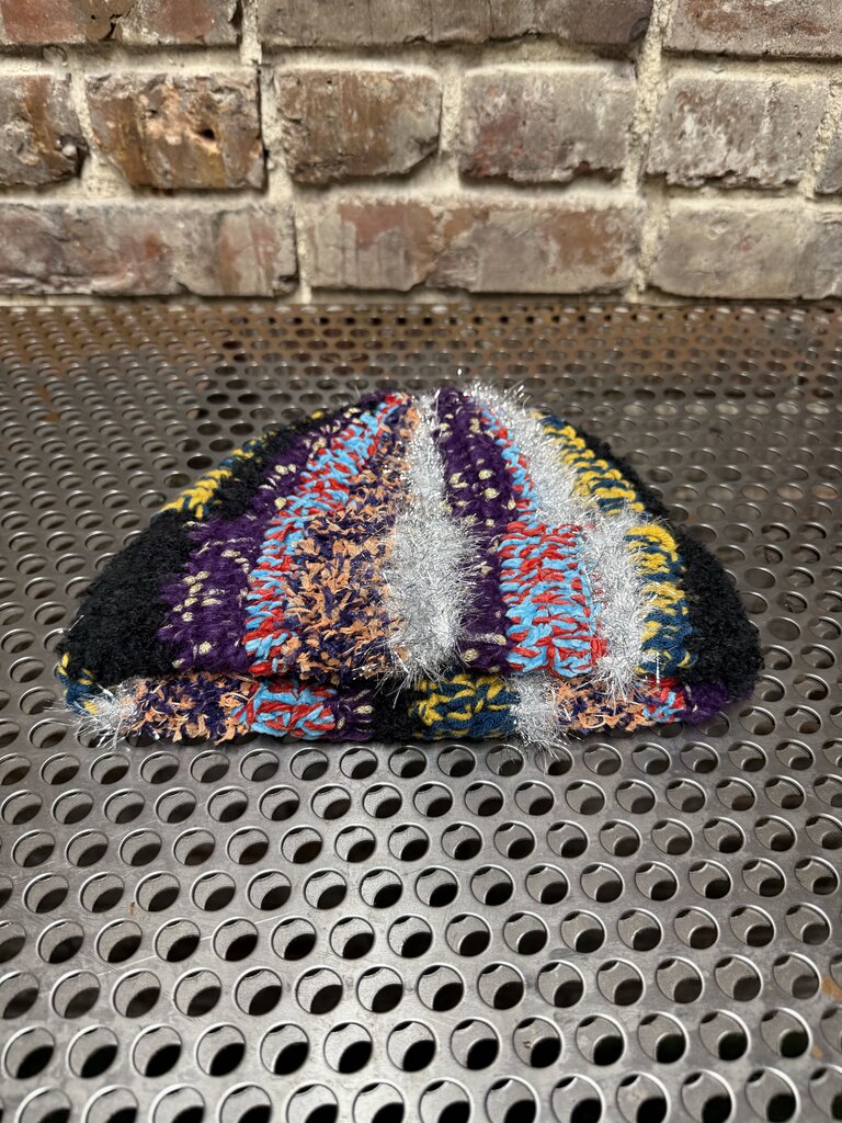 Supreme Multi Knit Beanie Purple/Teal