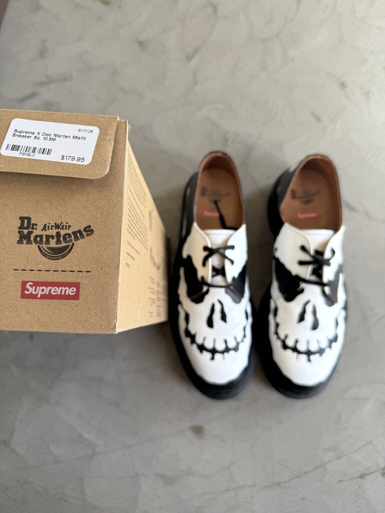 Supreme X Doc Marten Misfit Sneaker Sz. 10.5M
