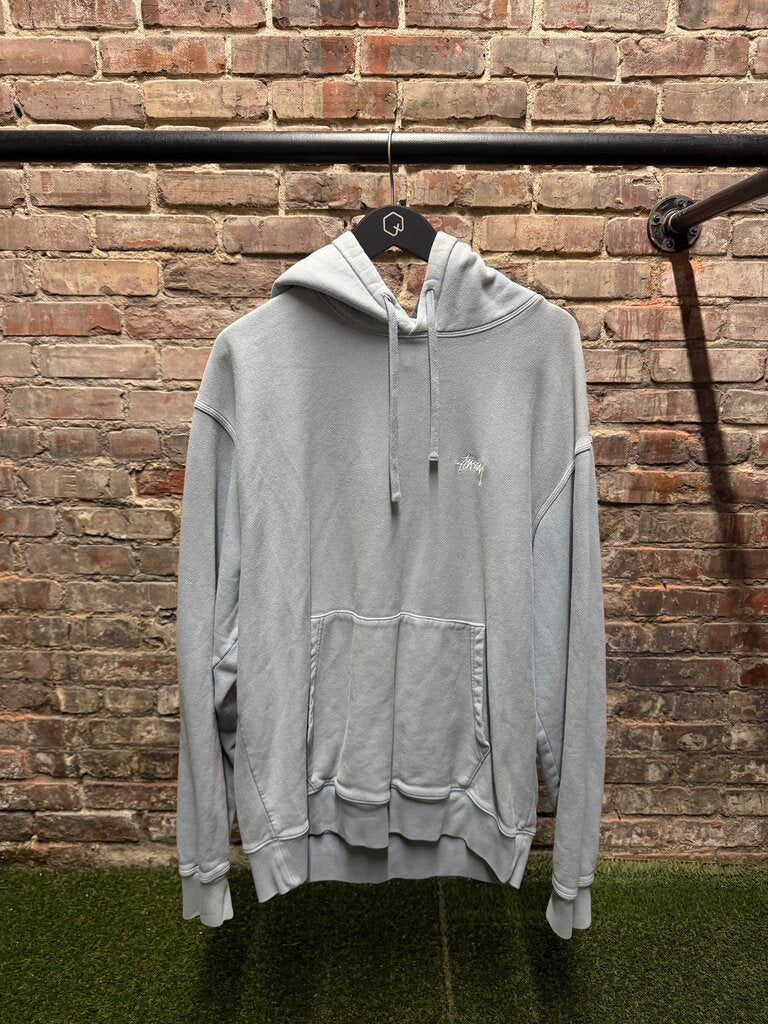 Stussy Hoodie Light Blue Sz.L