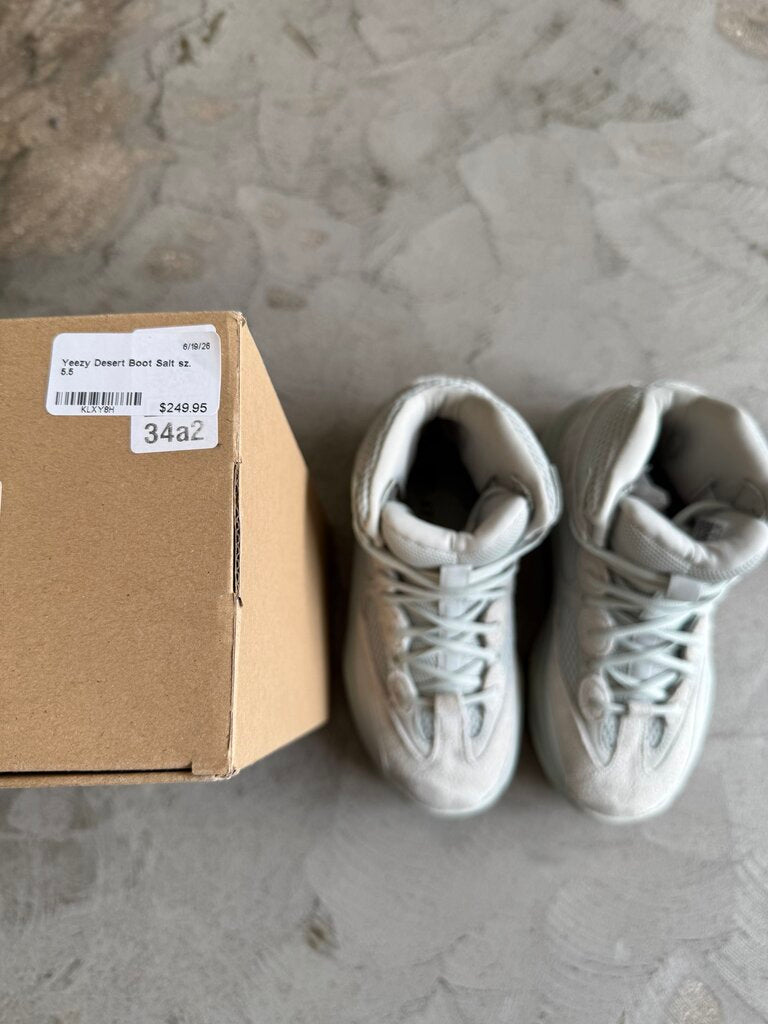Yeezy Desert Boot Salt sz. 5.5