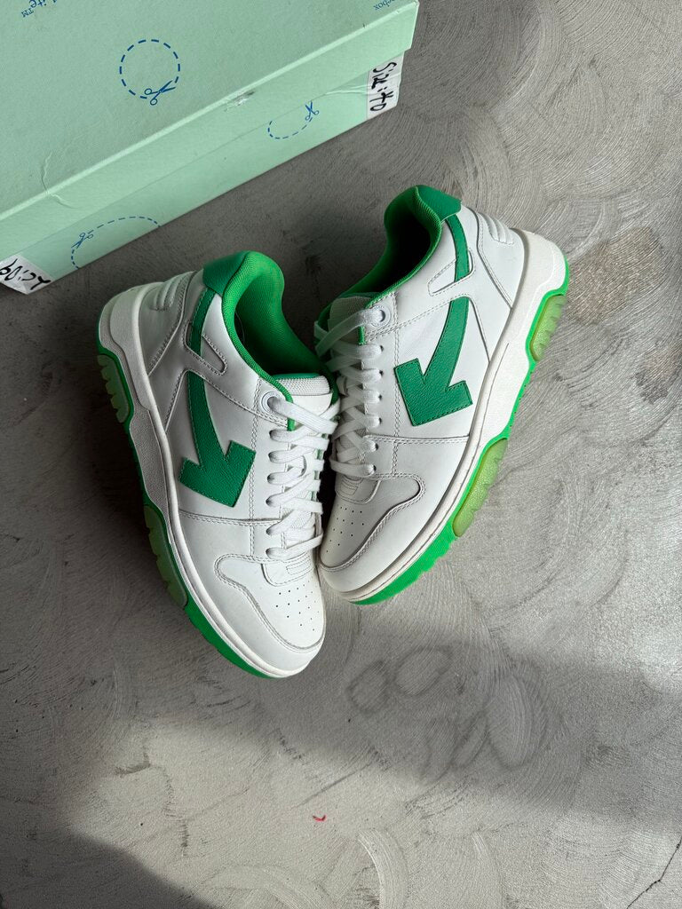 Off-White Of Office White/Green Sz. 40