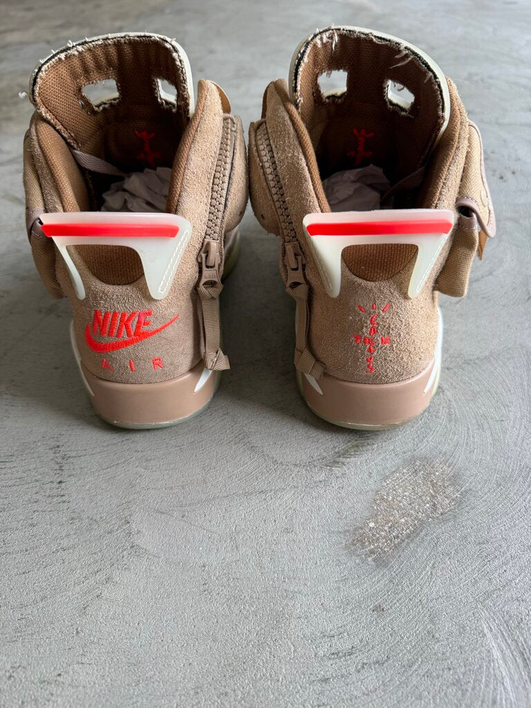 Travis Scott X Jordan 6 British Khaki Sz. 9M