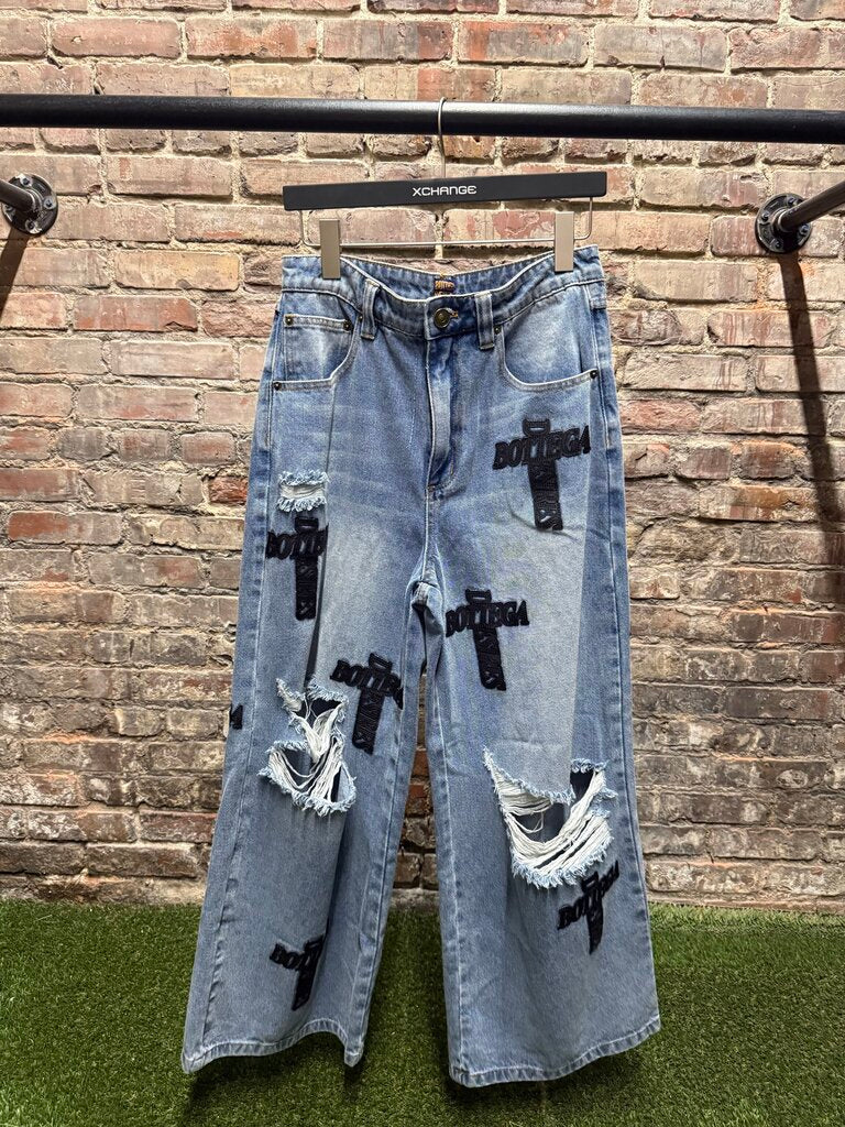 Bodega Desires Holy Grail Denim Baggy Sz. 28