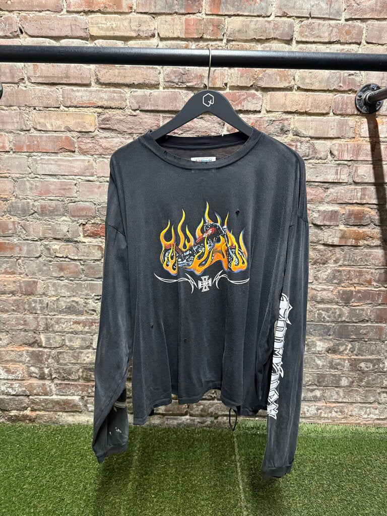 HMDD Ghost Rider L/S Tee Sz. XL