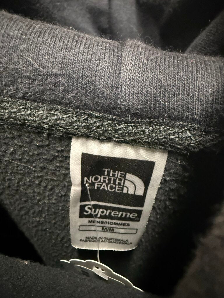 Supreme X TNF Hoodie Black Sz. M