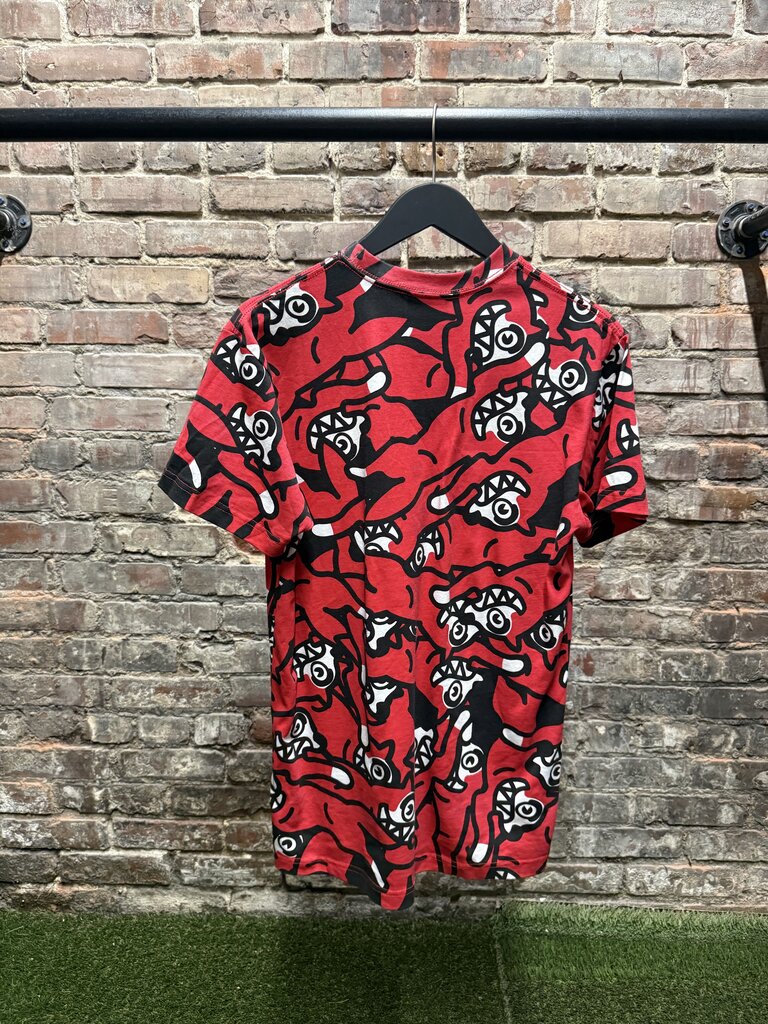 BBC Ice Cream Running Dog AOP Red Sz. S