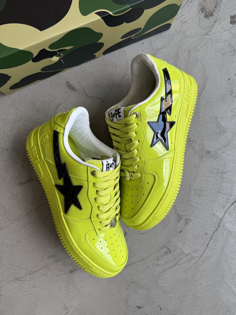 Bapesta Low Neon Sz. 9.5M
