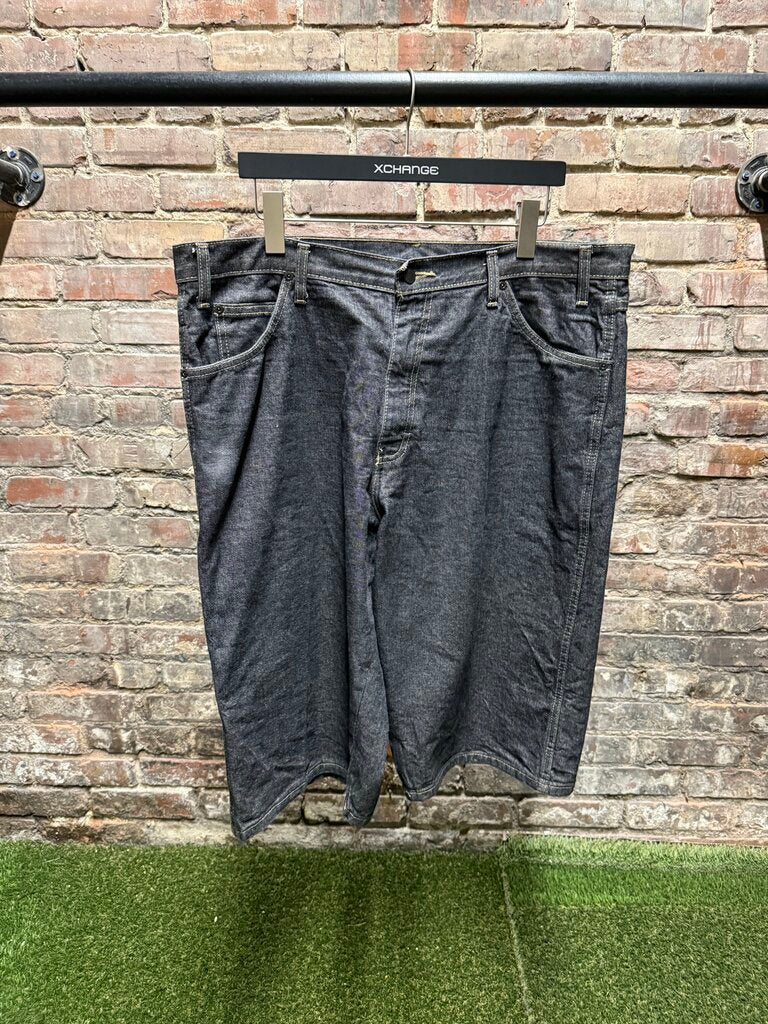 Vintage Dickies Black Jean Shorts Sz. 38