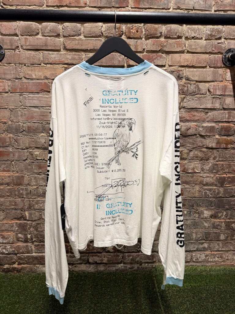 HMDD Wringer Gratuity Added L/S Sz. M