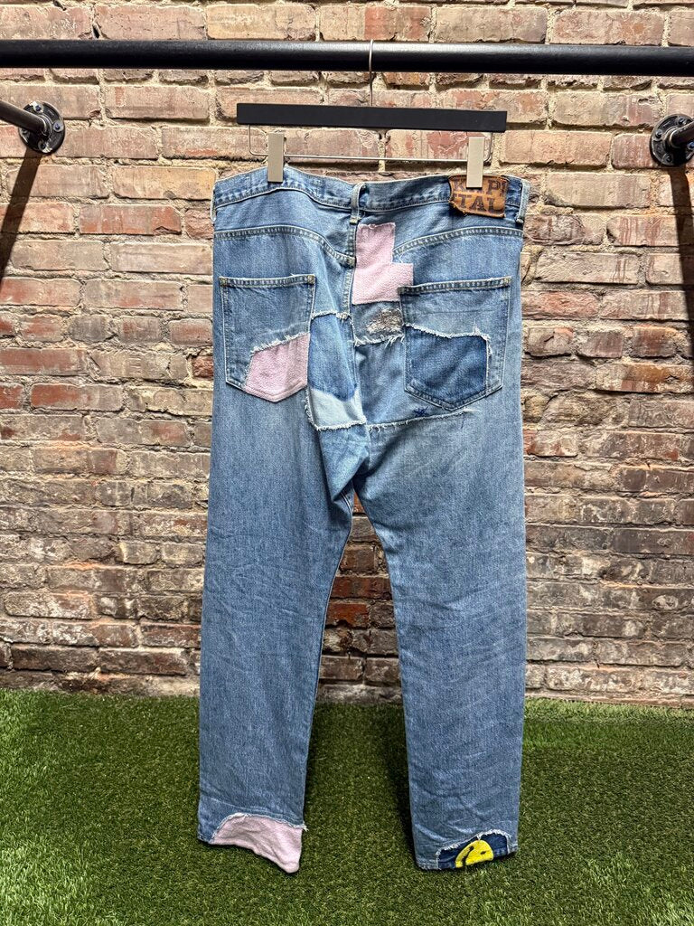 Kapital Okabilly Gypsy Patch Remake Denim Sz. 38