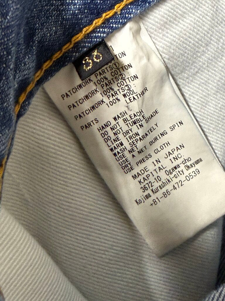 Kapital Okabilly Gypsy Patch Remake Denim Sz. 38