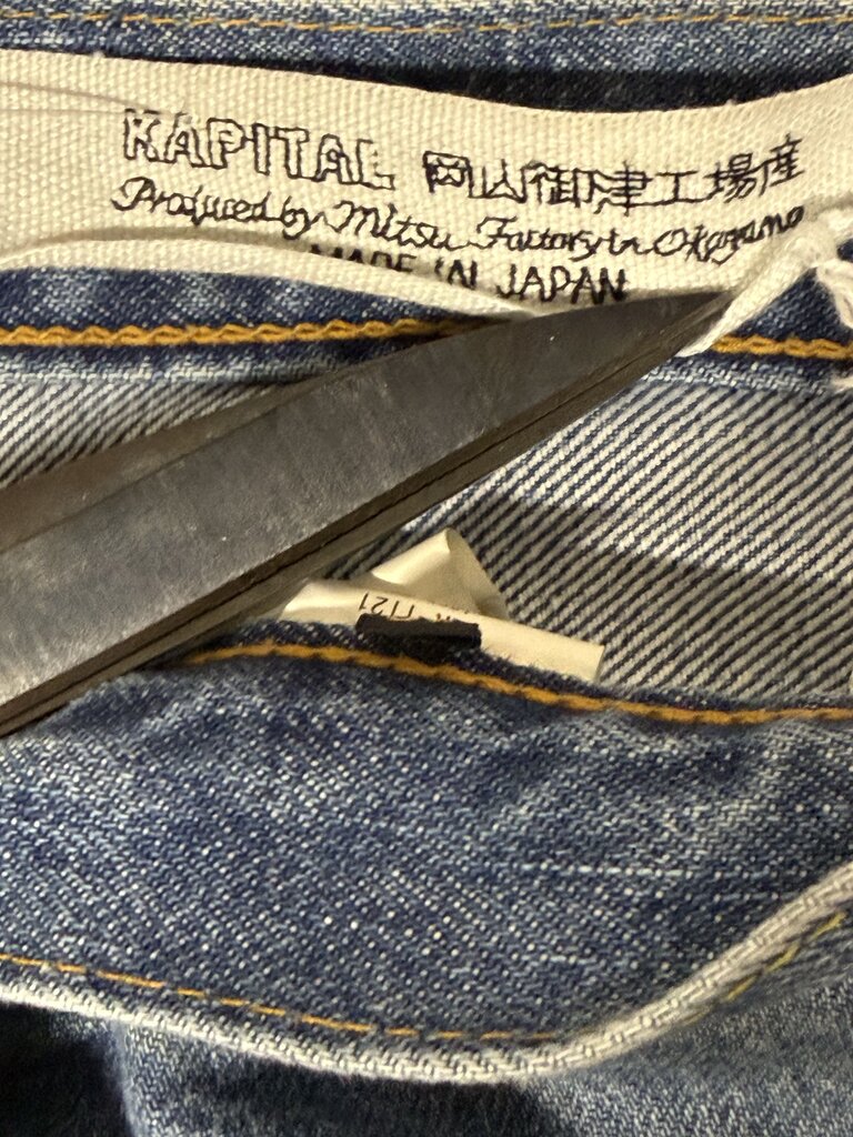 Kapital Okabilly Gypsy Patch Remake Denim Sz. 38