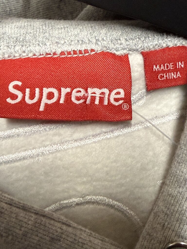 Supreme Satin Applique Hoodie sz. M