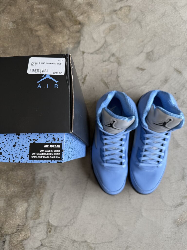 Jordan 5 UNC University Blue sz. 13